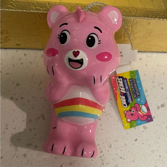 NWT Pink Cheer Bear Care Bears Ornament - Picture 2 of 4